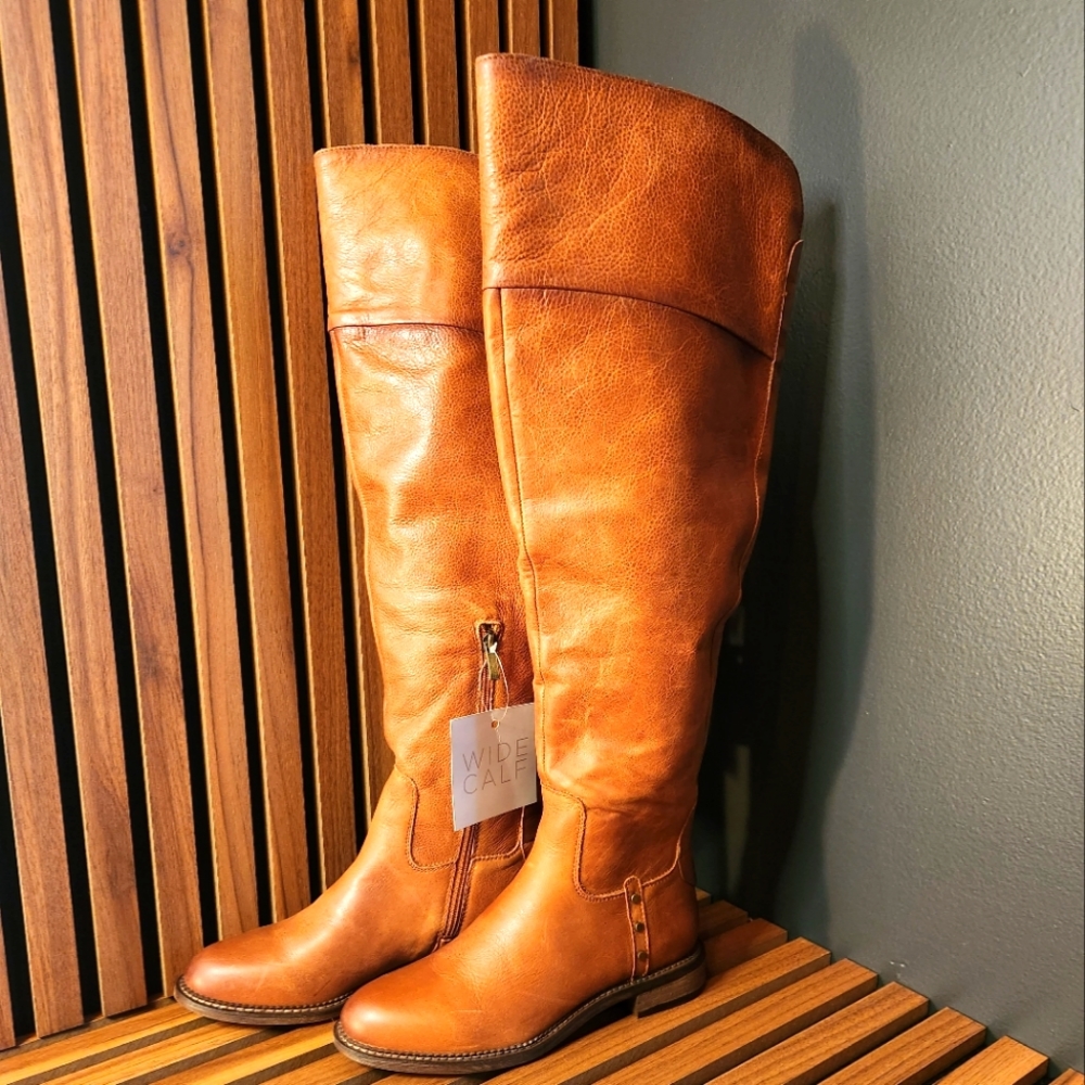 Franco Sarto Women's 7.5 Wide Calf Tall Boots